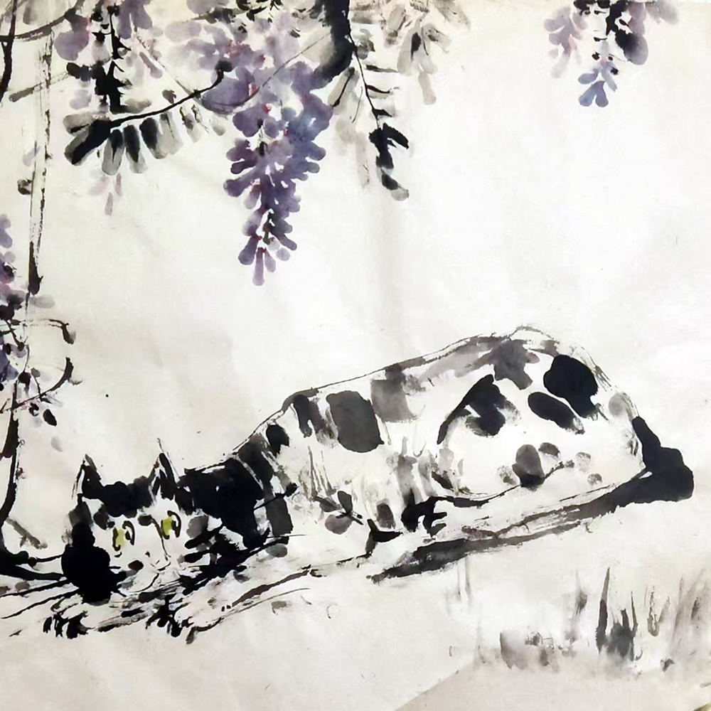 肖续斌指画作品选 第 8 张